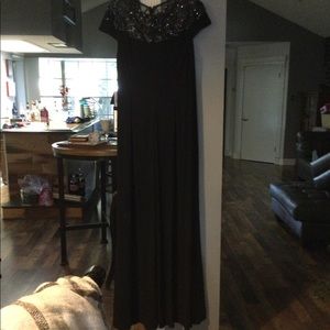 Black formal dress